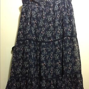 Floral Skirt Size Large